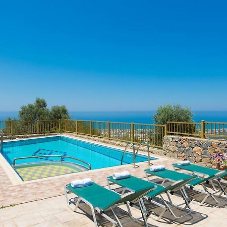 Maroulas Villas Ioanna & Stavros, Private Pools, Bbq & Seaview, By Thinkvilla Bagian luar foto