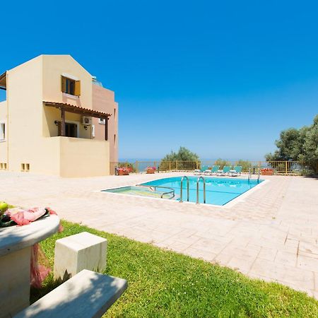 Maroulas Villas Ioanna & Stavros, Private Pools, Bbq & Seaview, By Thinkvilla Bagian luar foto