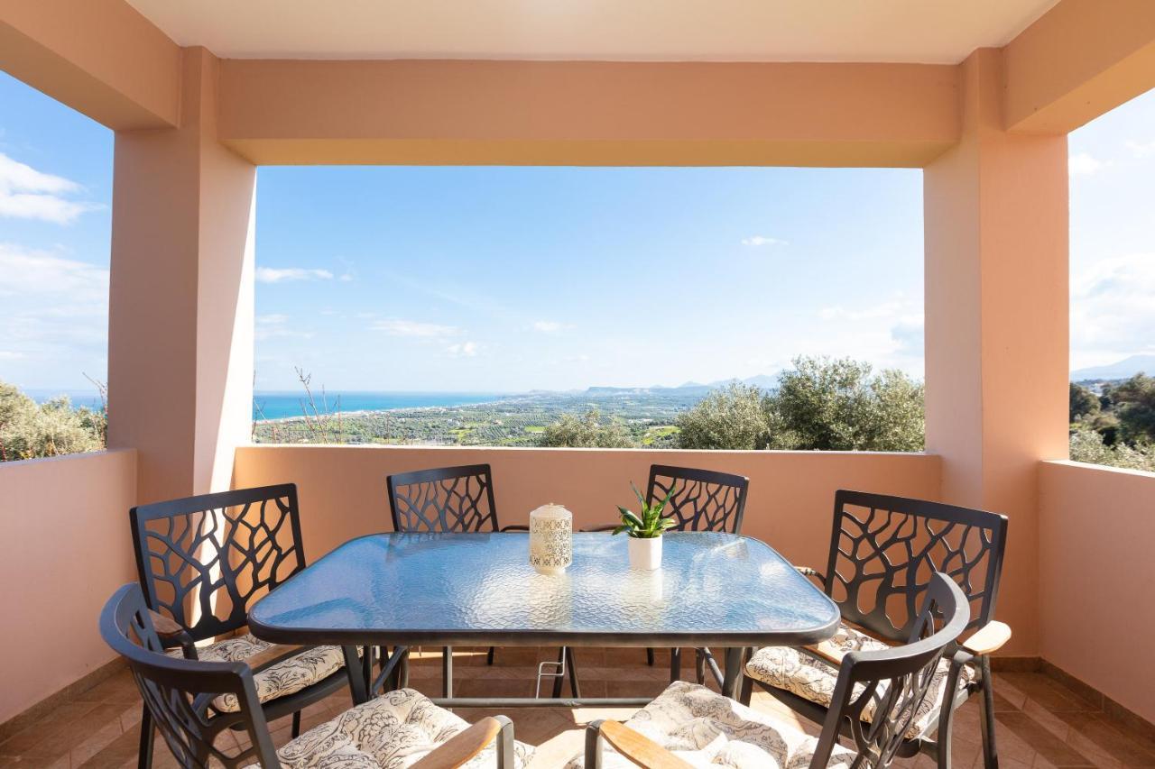 Maroulas Villas Ioanna & Stavros, Private Pools, Bbq & Seaview, By Thinkvilla Bagian luar foto