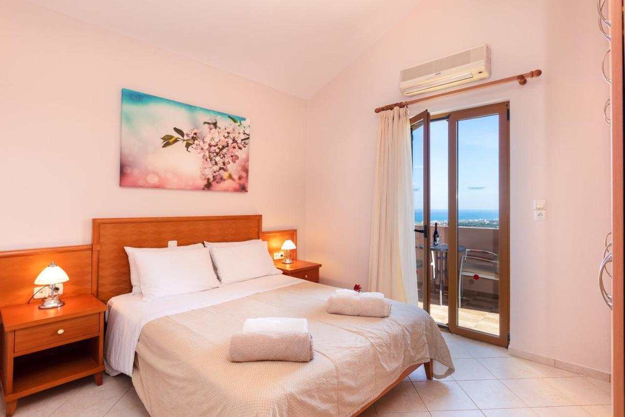Maroulas Villas Ioanna & Stavros, Private Pools, Bbq & Seaview, By Thinkvilla Bagian luar foto