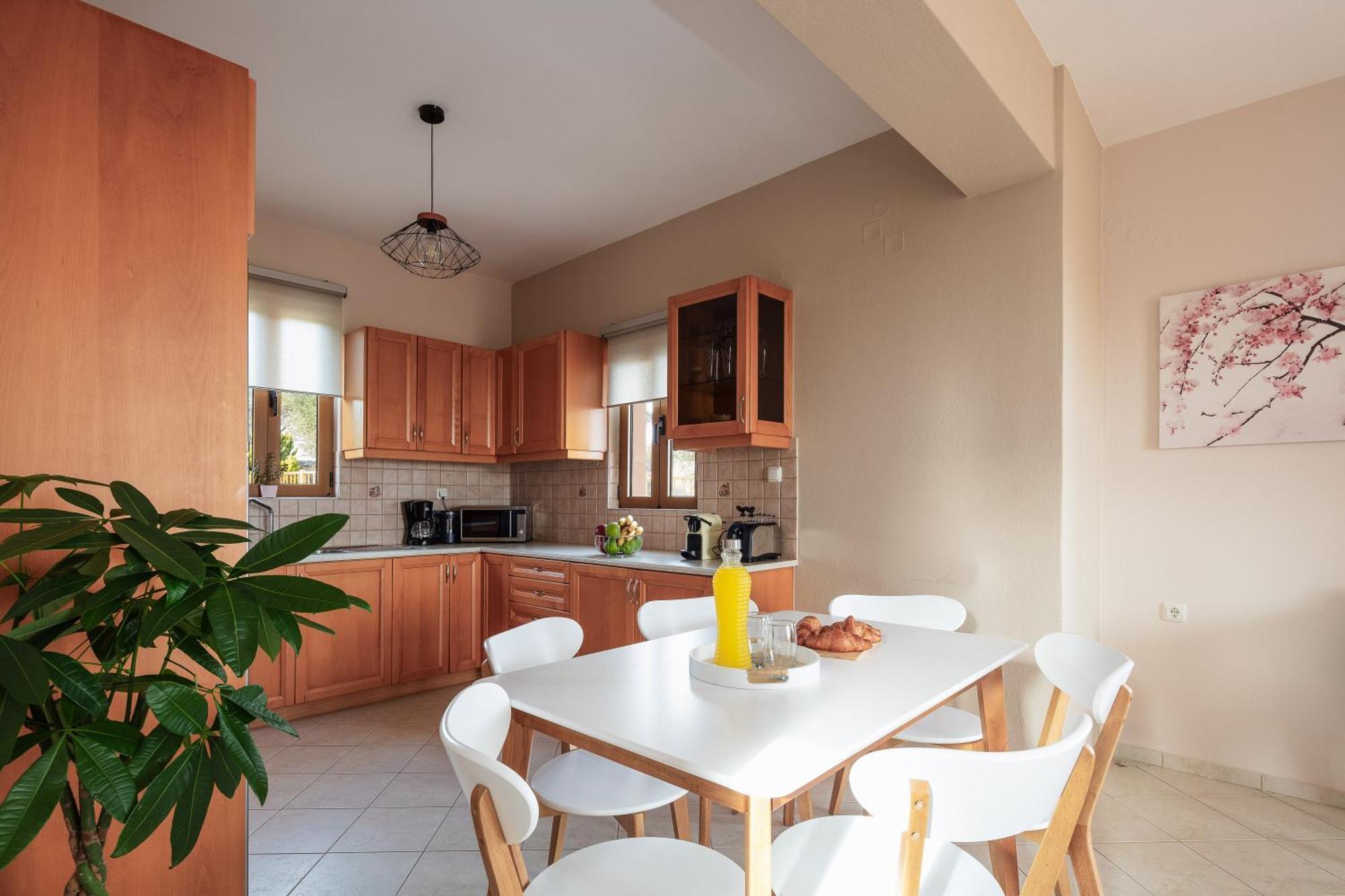 Maroulas Villas Ioanna & Stavros, Private Pools, Bbq & Seaview, By Thinkvilla Bagian luar foto