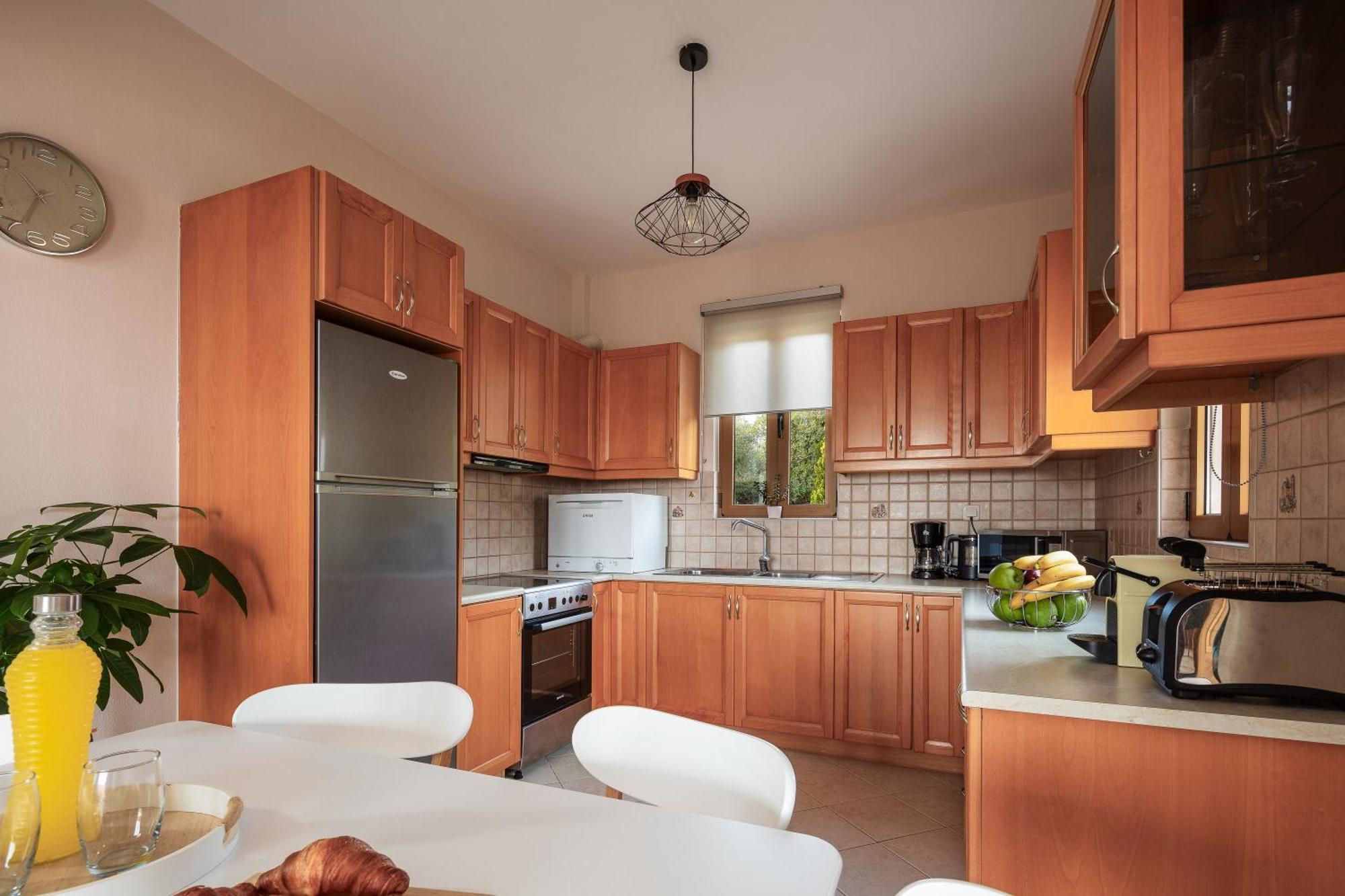 Maroulas Villas Ioanna & Stavros, Private Pools, Bbq & Seaview, By Thinkvilla Bagian luar foto