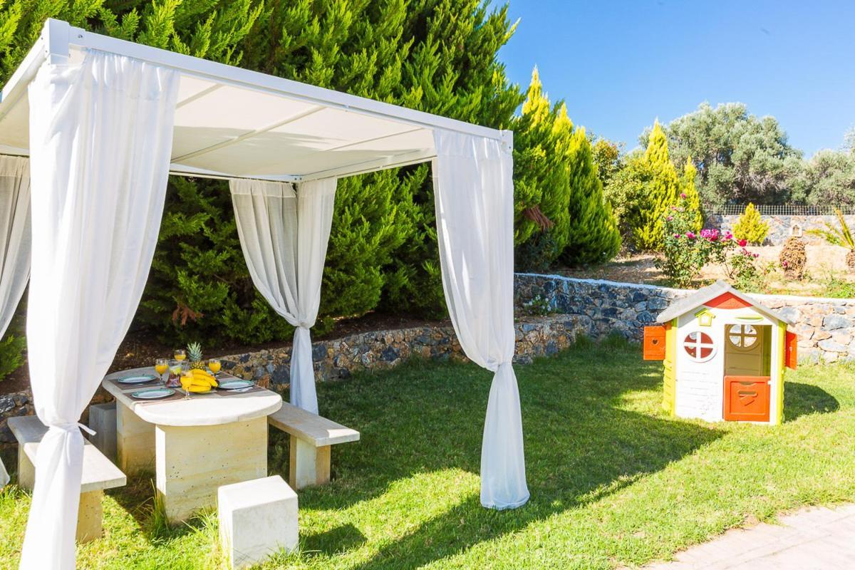 Maroulas Villas Ioanna & Stavros, Private Pools, Bbq & Seaview, By Thinkvilla Bagian luar foto