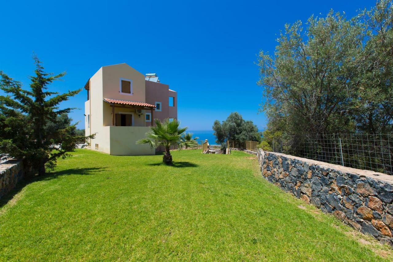 Maroulas Villas Ioanna & Stavros, Private Pools, Bbq & Seaview, By Thinkvilla Bagian luar foto