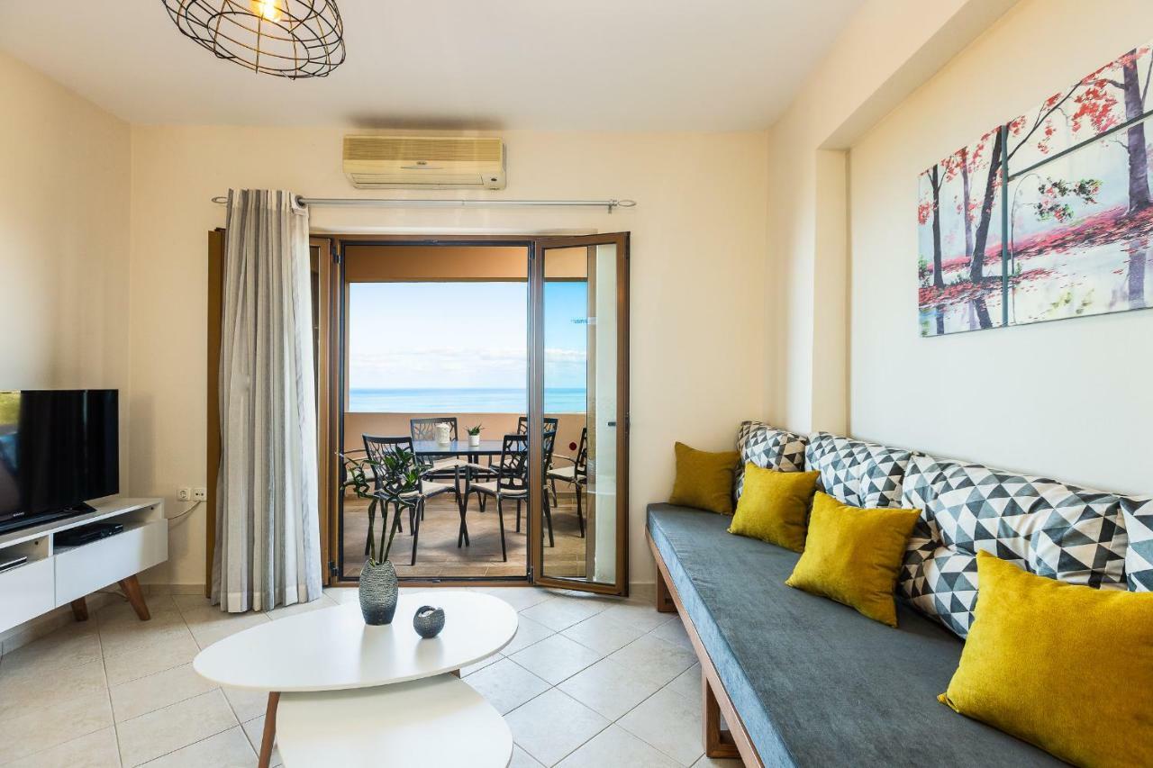 Maroulas Villas Ioanna & Stavros, Private Pools, Bbq & Seaview, By Thinkvilla Bagian luar foto