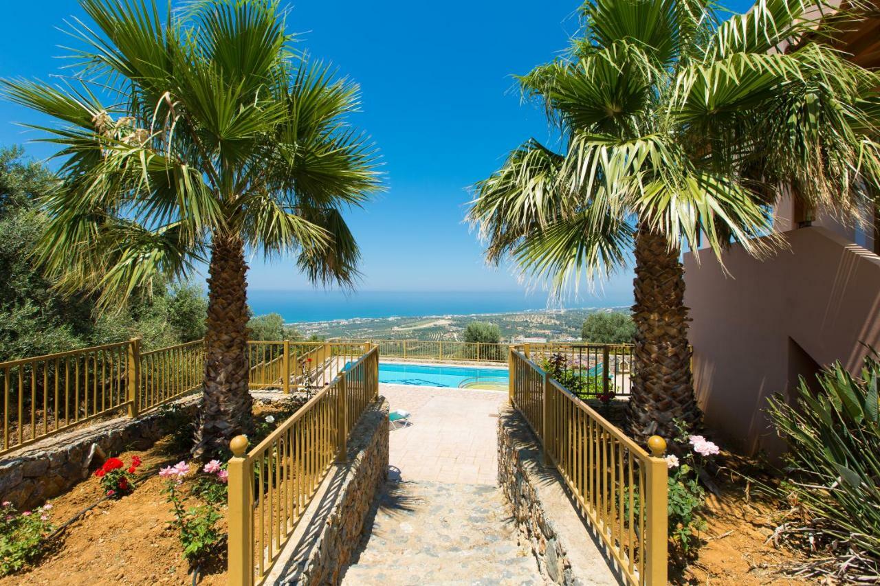 Maroulas Villas Ioanna & Stavros, Private Pools, Bbq & Seaview, By Thinkvilla Bagian luar foto