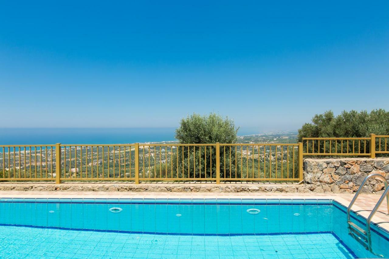 Maroulas Villas Ioanna & Stavros, Private Pools, Bbq & Seaview, By Thinkvilla Bagian luar foto