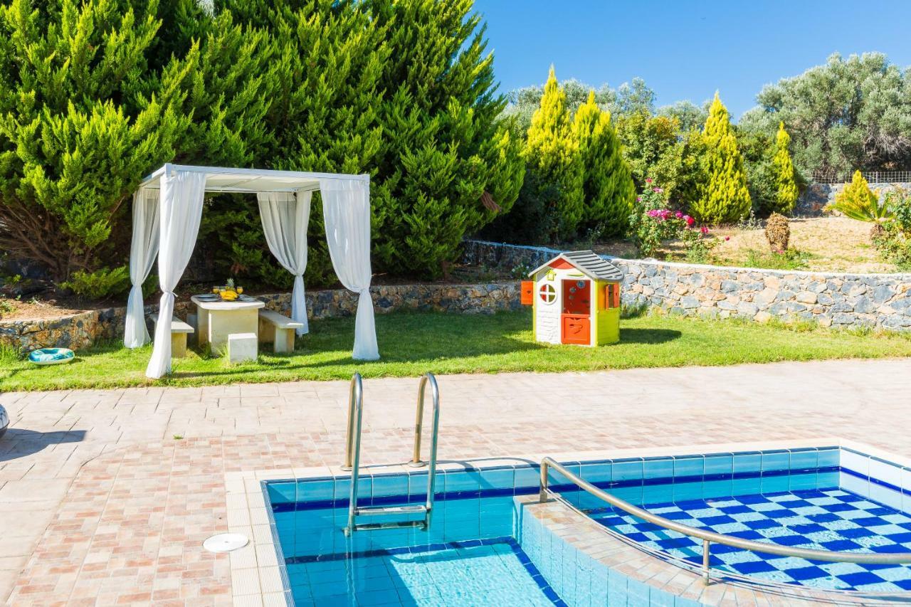 Maroulas Villas Ioanna & Stavros, Private Pools, Bbq & Seaview, By Thinkvilla Bagian luar foto