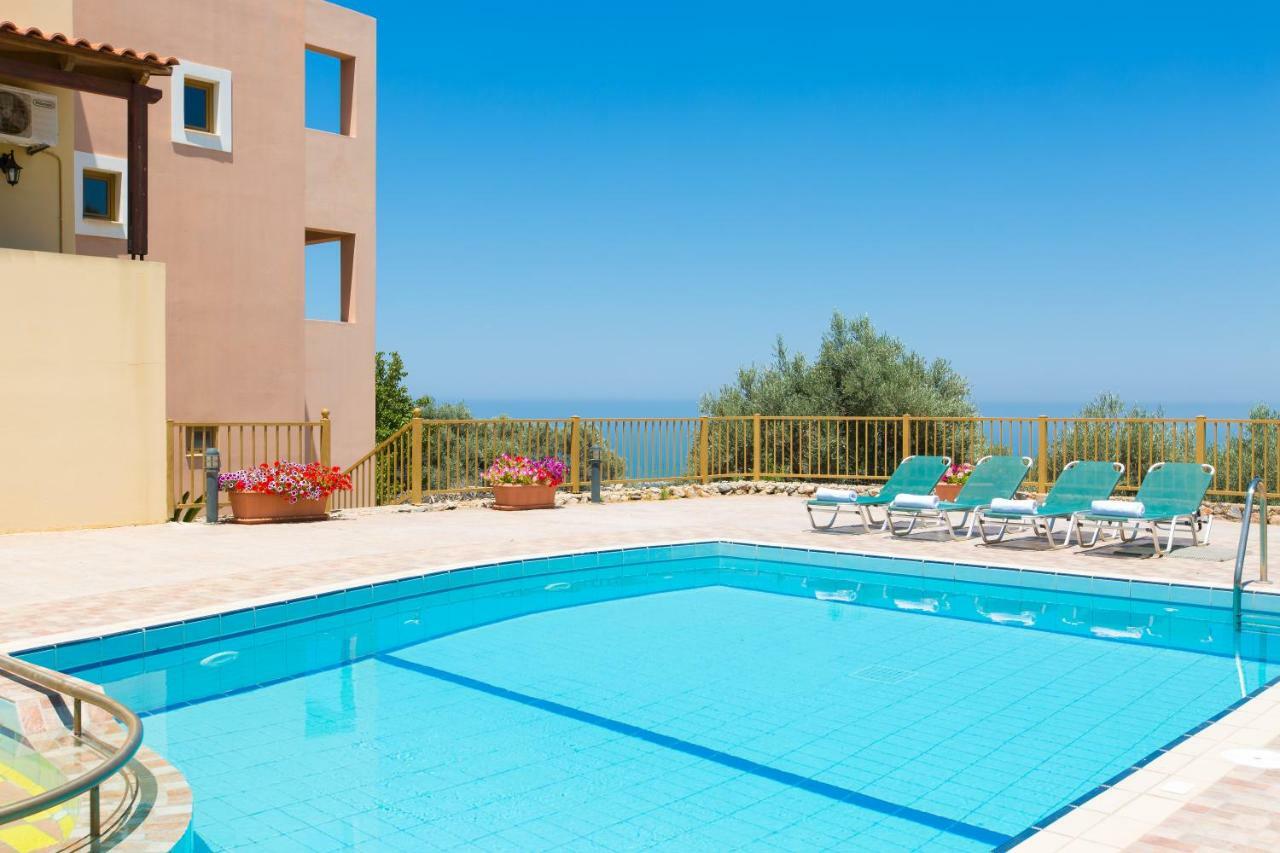 Maroulas Villas Ioanna & Stavros, Private Pools, Bbq & Seaview, By Thinkvilla Bagian luar foto